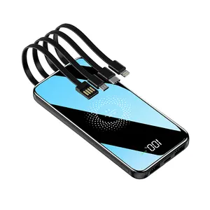 New s6 wireless charger power banks 20000mah earn money online