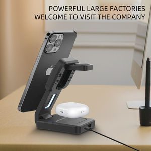 แท่นชาร์จไร้สายแบบแม่เหล็ก5-in-1แท่นชาร์จไร้สายสำหรับ iPhone iWatch airpods - Product Image 6