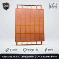 Plaque de bakélite composite polymère AOXING de qualité supérieure, stratifié en résine époxy 3021, 1mm-50mm, conforme ROHS, haute température, pour fixation de circuits imprimés CNC