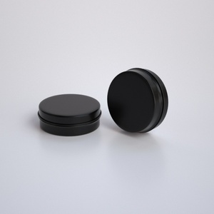 30ml Mini Round Color Flip Lid Cosmetic Cream Food Tea <b>Coffee</b> Packaging Metal Tins Aluminum Jar - Product Image 4