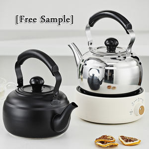 Bollitore in Acciaio Inox <span class=keywords><strong>da</strong></span> 1,5L dal Design Classico, Sostenibile, Compatibile con Fornelli a Induzione, <span class=keywords><strong>Teiera</strong></span> con Fischio per Ristoranti e Hotel - Product Image 6