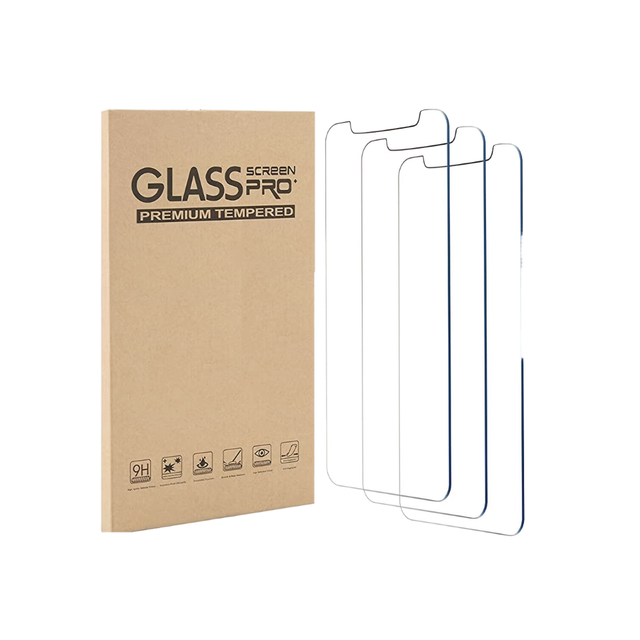 2.5D 0.3MM 9H High Tempered Glass Screen Protector Compatible for iPhone 6 7 8 Plus 12 Pro Max 12 Mini XS 11 Pro Max Mobile