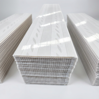 Matériaux décoratifs modernes en PVC 3D pour panneaux muraux, plafonds, cloisons, décoration intérieure en villa