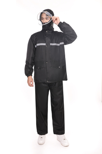 Chubasquero desechable profesional <span class=keywords><strong>para</strong></span> motocicleta, chaqueta de pongee reflectante impermeable con PVC a prueba de <span class=keywords><strong>lluvia</strong></span> <span class=keywords><strong>para</strong></span> actividades al aire libre, pesca - Product Image 6