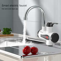 Robinet Chauffant Électrique Instantané à LED, 3000W, Chauffage Rapide, à Poser sur Plan, pour Cuisine et Usage Domestique – Meilleures Ventes