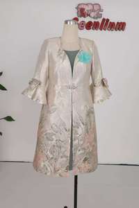 Conjuntos de Lujo para Mujer Talla Grande, Vestido de Estilo Africano, Trajes con Chaqueta Larga para Mujer Talla Grande - Product Image 6