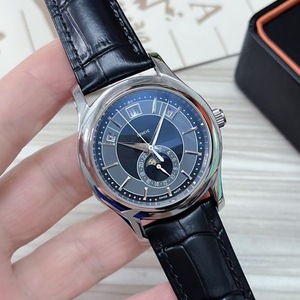 Reloj Mecánico Automático Baida <span class=keywords><strong>Serie</strong></span> 5205 <span class=keywords><strong>de</strong></span> 41 mm con Caja <span class=keywords><strong>de</strong></span> Acero Inoxidable y Correa <span class=keywords><strong>de</strong></span> Cuero Genuino para Hombre <span class=keywords><strong>de</strong></span> Negocios - Product Image 3