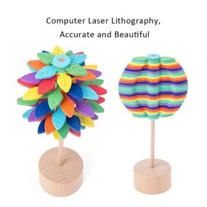 Toysrunner Montessori Juguete de Madera Giratorio Antiestrés para Niños de 2 a 4 Años, Serie de Números de Fei, Educativo y Creativo - Product Image 2