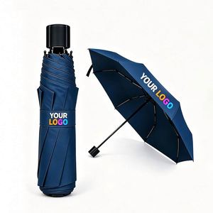 Folding <b>Umbrella</b> With Personal Logo Sunshade Custom Promo Gift Compact Portable Rain <b>Windproof</b> <b>Umbrella</b> With Logo <b>Umbrella</b> - Product Image 1
