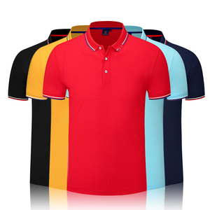 Guangzhou Fabrikant Hoge Kwaliteit Katoen Aangepaste Logo Regelmatige Mannen Afdrukken Kleding Polo Shirt