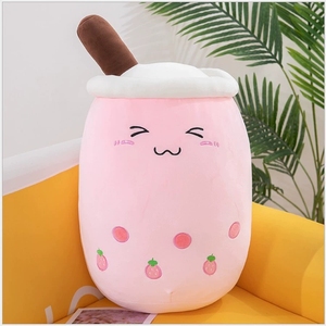 Taza Personalizada <span class=keywords><strong>de</strong></span> Poliéster Súper Suave para Aliviar el Estrés, Juguete <span class=keywords><strong>de</strong></span> <span class=keywords><strong>Peluche</strong></span> con Relleno <span class=keywords><strong>de</strong></span> Té <span class=keywords><strong>DE</strong></span> LA Leche con Dibujos Animados, <span class=keywords><strong>de</strong></span> Algodón PP - Product Image 5