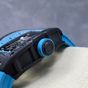 นาฬิกากลไกสำหรับผู้ชาย Tourbillon แบบกำหนดเองบางพิเศษคาร์บอนไฟเบอร์ - Product Image 4