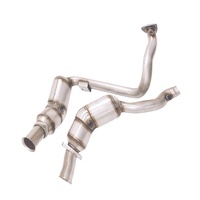 Convertisseur catalytique à trois voies SQS OEM/ODM de haute qualité en acier inoxydable Euro 3-6, montage direct pour Land Rover Range Rover 5.0T Sport