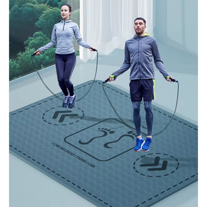 थोक जिम चटाई अतिरिक्त बड़े इको फ्रेंडली कस्टम प्रिंट लोगो के साथ चटाई गैर पर्ची फिटनेस अभ्यास 200*100 टैप योग मैट - Product Image 1