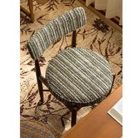 Chaise de salle à manger en bois, chaise à dossier, chaise de coiffeuse, chaise de loisirs, style ethnique/exotique, style jardin crème/inspiré de Monet