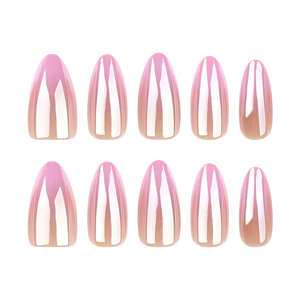 Uñas Postizas Cortas de Color Sólido DZ, Diseño Prediseñado, Material ABS, Marca Privada, Uñas Artificiales para Salón - Product Image 4