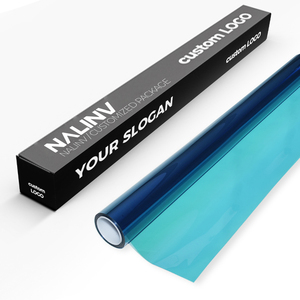 Kaca depan mobil polarisasi <span class=keywords><strong>2</strong></span>.5mil Heat Rejection 59% VLT cat kaca depan perubahan warna biru gelap bunglon kaca <span class=keywords><strong>Film</strong></span> untuk mobil - Product Image 5