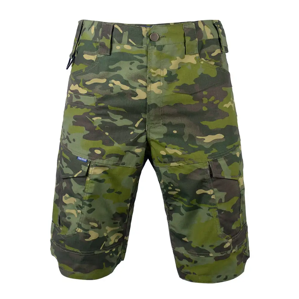 Multi-Pocke Camouflage Wandelen Outdoor Duurzame Multicam Tactische Cargo Korte Broek