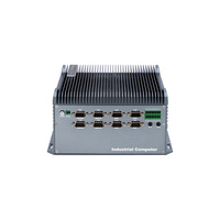 Harga Pabrik Komputer Box Industri In-tel Core I3 I5 I7 Win 10 11/Linux Mini PC Industri Tanpa Kipas
