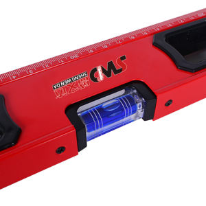 Hochwertige Wasserwaage Direkt ab Werk mit 3 Libellen (45/90/180 Grad) für Horizontale Messungen - Product Image 5