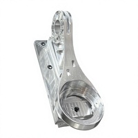 Pièces de joint de jambe robotique en aluminium usinées sur mesure par CNC, composants de précision
