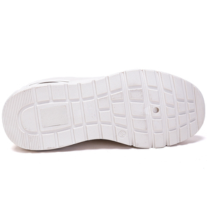 Vendita diretta dalla fabbrica <span class=keywords><strong>scarpe</strong></span> Casual da <span class=keywords><strong>donna</strong></span> pesanti spesse bianche con lacci maggiorati traspiranti in gomma sportiva in maglia autunnale estate - Product Image 4