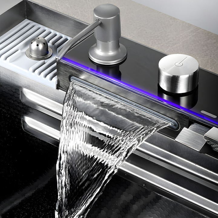 Hot selling handmade custom design thickened piano keys sink scratch