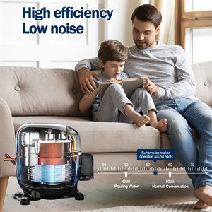 Euhomy <span class=keywords><strong>Ice</strong></span> <span class=keywords><strong>Maker</strong></span> 150 lbs/ngày <span class=keywords><strong>Ice</strong></span> Cube <span class=keywords><strong>Maker</strong></span> Máy thương mại <span class=keywords><strong>Ice</strong></span> <span class=keywords><strong>Maker</strong></span> Máy cho doanh nghiệp - Product Image 5