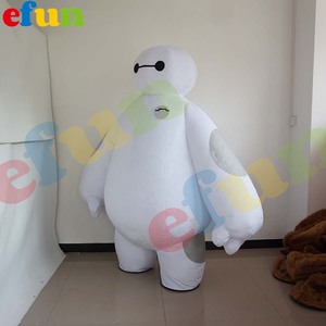 Efun MOQ 1 PCS Disfraz de Mascota Inflable Profesional Personalizado de Baymax, Disfraz de Personaje de Dibujos Animados de Big Hero en Venta - Product Image 2