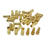 Connecteur banane doré 3,5 mm pour batterie ESC RC, moteur, drone RC, avion, bateau RC