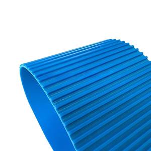 Gıda üretimi şeker pancarı için mavi PU TPU gıda sınıfı konveyör kemer - Product Image 1