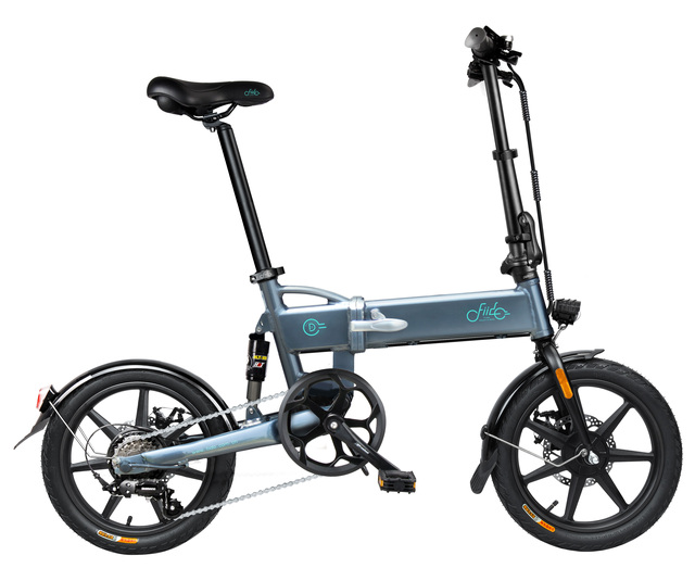 Europe UK Warehouse FIIDO D2S 250W Brushless Gear Motor 36V 7.8AH Mechanical Disc Brake Variable Speed Folding Electric Bicycle