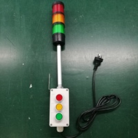 Lampu Kerja LED ONN-M4F Stack dengan Kotak Sakelar 5 Tombol Indikator Peralatan