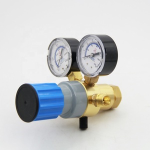 DEM CR2801 industriale regolabile in ottone bombola ossigeno doppio stadio argon regolatore di ossigeno - Product Image 3