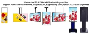 AUO 21.5 אינץ' תואם LCD בהירות גבוהה P215HAN02.0 תומך 1920(RGB)*1080, 1500 ניטים, מסך LCD בהירות גבוהה