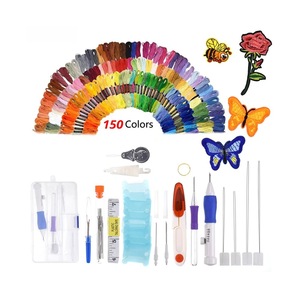 <span class=keywords><strong>Kit</strong></span> de Bordado <span class=keywords><strong>con</strong></span> <span class=keywords><strong>Aguja</strong></span> Mágica, Pluma de Bordado Mágica <span class=keywords><strong>con</strong></span> Herramienta, <span class=keywords><strong>Kit</strong></span> de Bordado a Mano <span class=keywords><strong>para</strong></span> Principiantes Adultos - Product Image 1