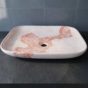 Lavabo de table en céramique bleu bicolore design moderne pour la maison, la cuisine et la salle de bain d'Inde - Product Image 6
