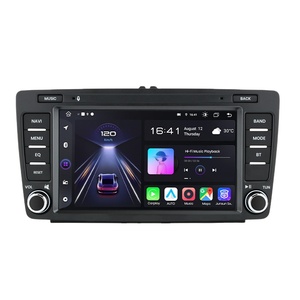 Junsun V1 EU kho Android đài phát thanh xe cho Skoda Octavia 2 A5 2008 2013 Apple Carplay đa phương tiện 8 inch màn hình cảm ứng DVD Player - Product Image 1