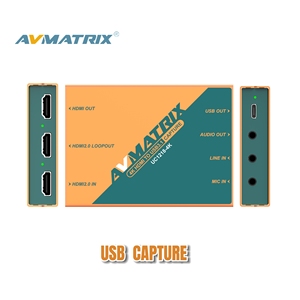Boîte <span class=keywords><strong>de</strong></span> <span class=keywords><strong>capture</strong></span> UC1218-4K PRO HDMI2.0 pour la diffusion en direct |   Compatible OBS/Zoom/VMix - Product Image 1