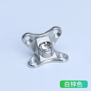 GQK Meubles modernes en forme de L à code papillon en alliage de zinc avec un design simple et une installation facile pour le raccordement d'armoires - Product Image 6