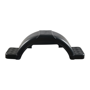 Garde-boue de remorque noir de 14 "ou garde-boue empêche les éclaboussures de boue, la saleté et les pierres, protège la <span class=keywords><strong>peinture</strong></span> des rayures et de la corrosion - Product Image 3