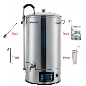 Machine à brasser électrique tout-en-un Guten 40L pour brassage maison, cuve de mouture 220V - Product Image 6