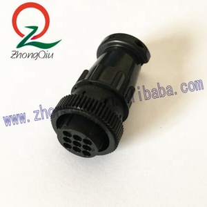 Connecteur plastique rond circulaire 9 broches 182645-1 AMP, étanche, avancé, pour câble électrique automobile et aérospatial - Product Image 5