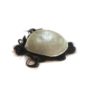 Della pelle DELL'UNITÀ di elaborazione di 8x10 pollici Toupee degli uomini Reale Parti Dei <span class=keywords><strong>Capelli</strong></span> Umani di Colore #4 Marrone Toupee Dei <span class=keywords><strong>Capelli</strong></span> Per uomini <span class=keywords><strong>Parrucche</strong></span> - Product Image 4