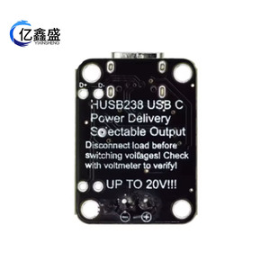 สวิตซ์โมดูลจำลอง HUSB238 PD สวิตช์ควบคุมแรงดันไฟฟ้า stemma QT qwiic 5V 9V 12V 15V 18V 20V - Product Image 5