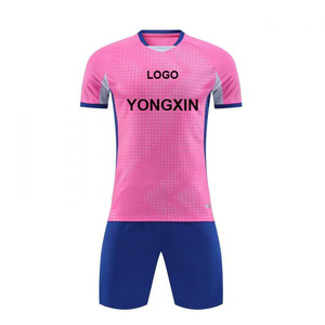 <span class=keywords><strong>Maillot</strong></span> <span class=keywords><strong>de</strong></span> football à séchage rapide en polyester 100% sublimé, <span class=keywords><strong>blanc</strong></span> avec <span class=keywords><strong>bleu</strong></span> ciel, logo d'équipe personnalisé, uniforme <span class=keywords><strong>de</strong></span> football pour hommes - Product Image 2