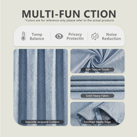 Tissu chenille durable au mètre pour la décoration de toute la maison, tissu haute densité respirant et thermique pour chambre à coucher, occultant