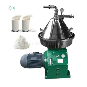 Stainless Steel Milk Cream Separator / Centrifugal Milk Separator Machine