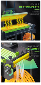 เครื่องพิมพ์ริบบิ้นหลายวัสดุ: เข้ากันได้กับการถ่ายเทความร้อน/การระเหิดสี/โพลีเอสเตอร์ริบบิ้นสองหน้า - Product Image 5