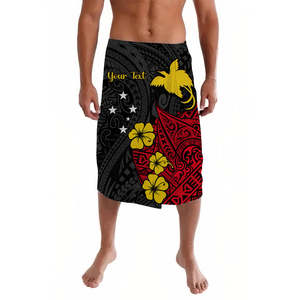Abbigliamento Tribale Polinesiano Lavalava di Papua Nuova Guinea, Ie Faitaga, Moda <span class=keywords><strong>Sulu</strong></span> Siva Samoa per Uomo, Dropshipping - Product Image 1